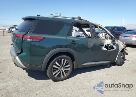 2023 Nissan Pathfinder Platinum из США, поврежденный, VIN 5N1DR3DJ2PC223091